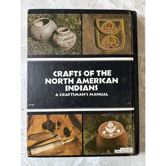 Crafts of‎ the North American Indians : A Craftsman's Manual by Schneider - GOOD - Picture 2 of 8
